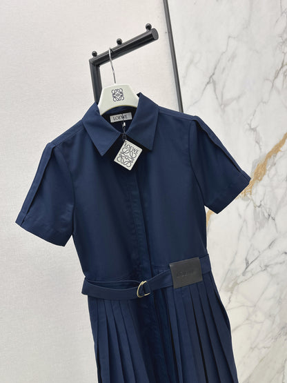 26ss Pleated Skirt Dress
