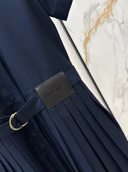 26ss Pleated Skirt Dress