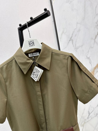 26ss Pleated Skirt Dress