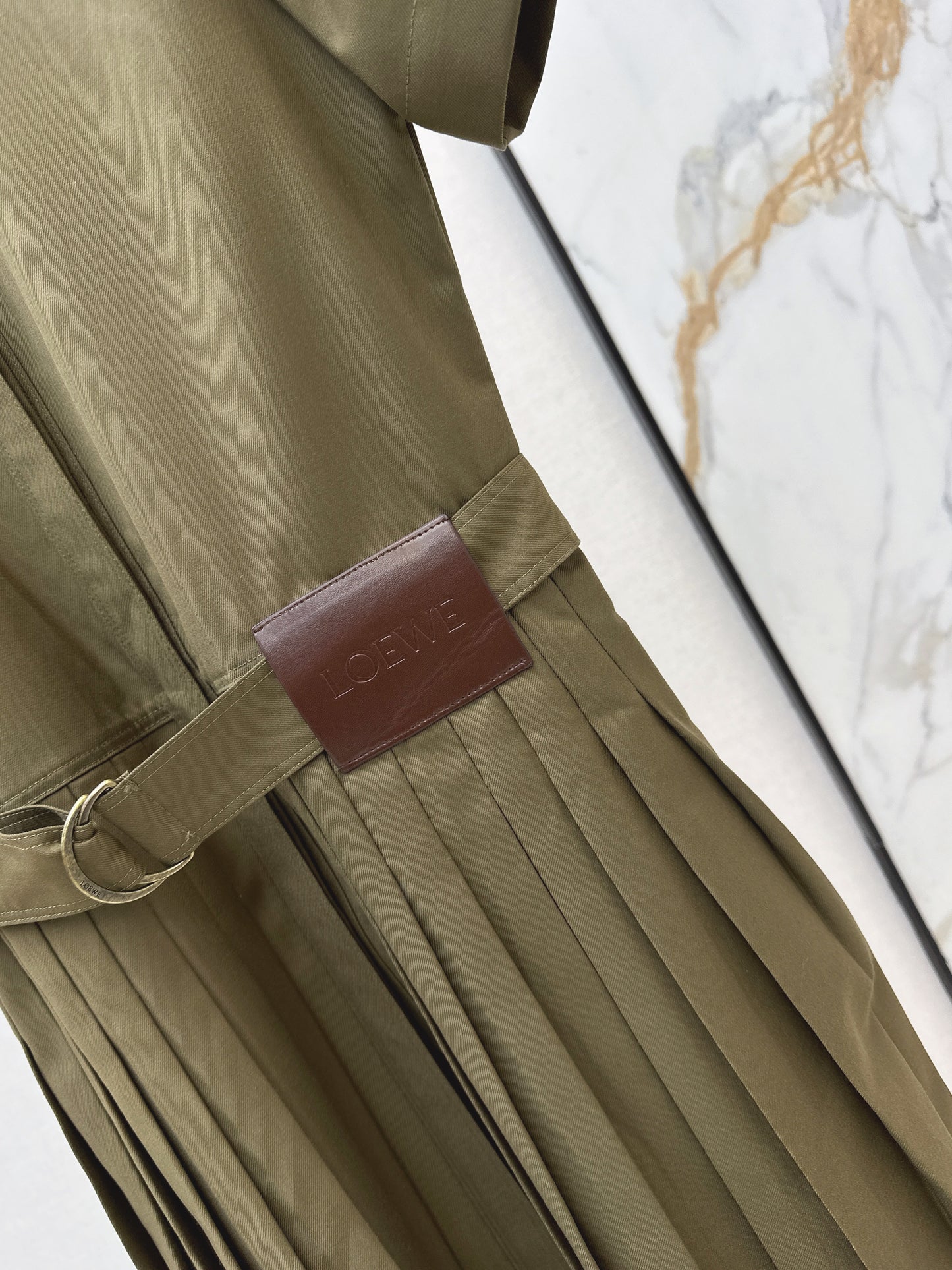 26ss Pleated Skirt Dress