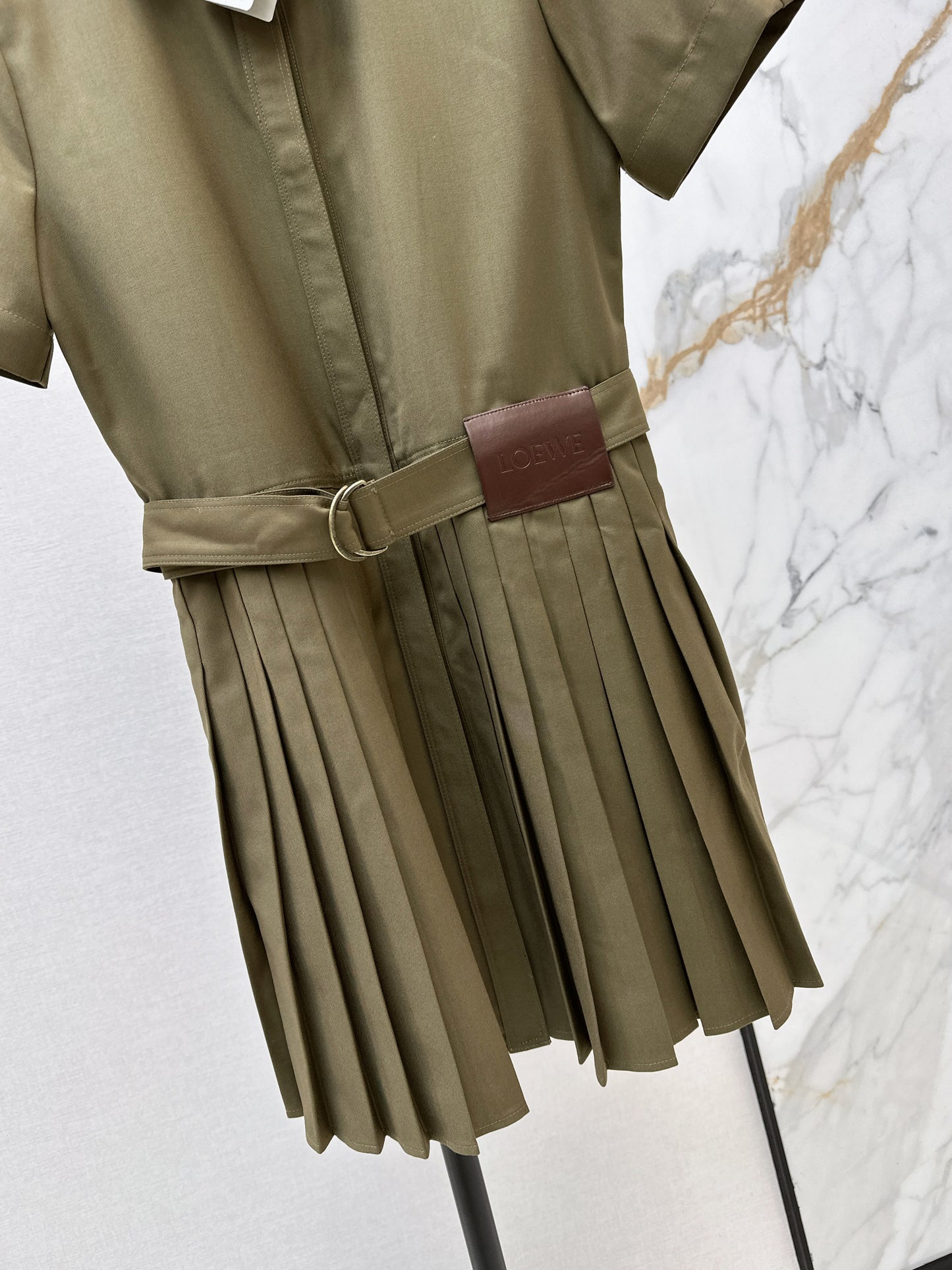 26ss Pleated Skirt Dress