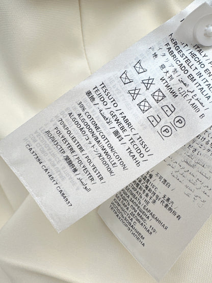26ss Color-blocked trim dress
