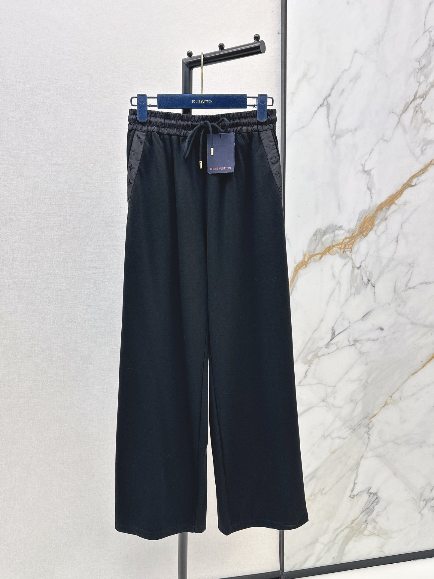 26ss Patchwork straight-leg pants