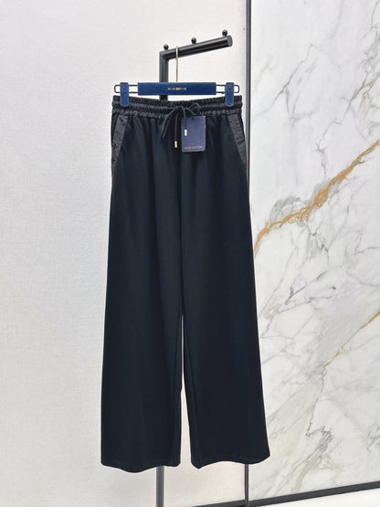26ss Patchwork straight-leg pants