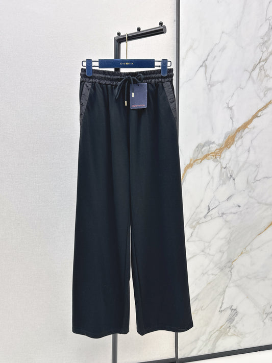 26ss Patchwork straight-leg pants