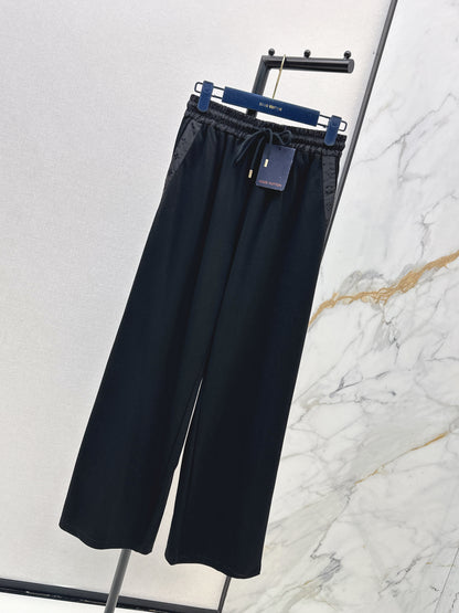 26ss Patchwork straight-leg pants