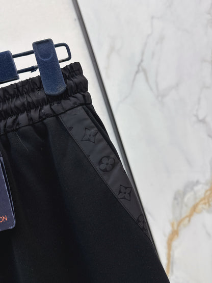 26ss Patchwork straight-leg pants