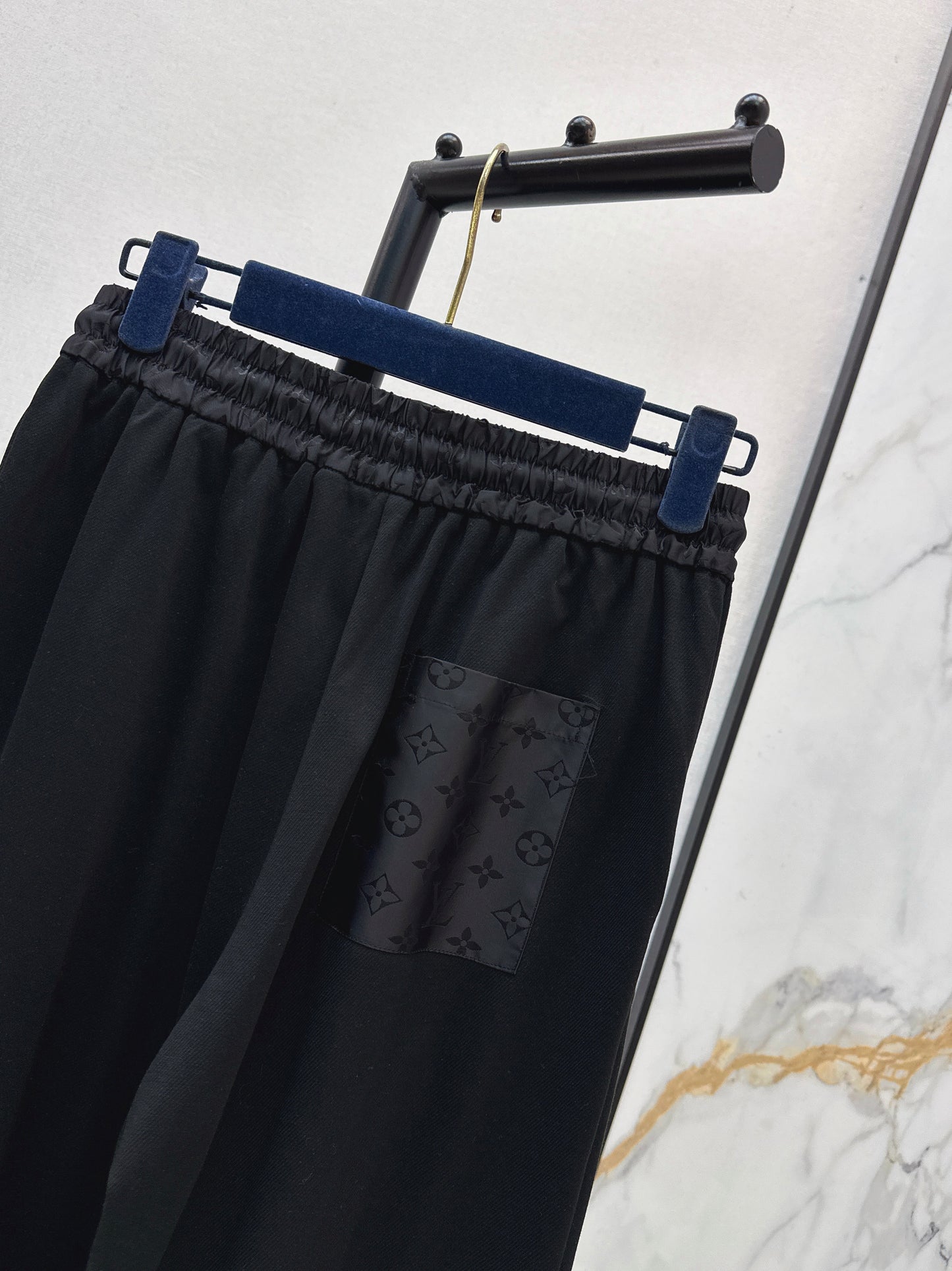 26ss Patchwork straight-leg pants