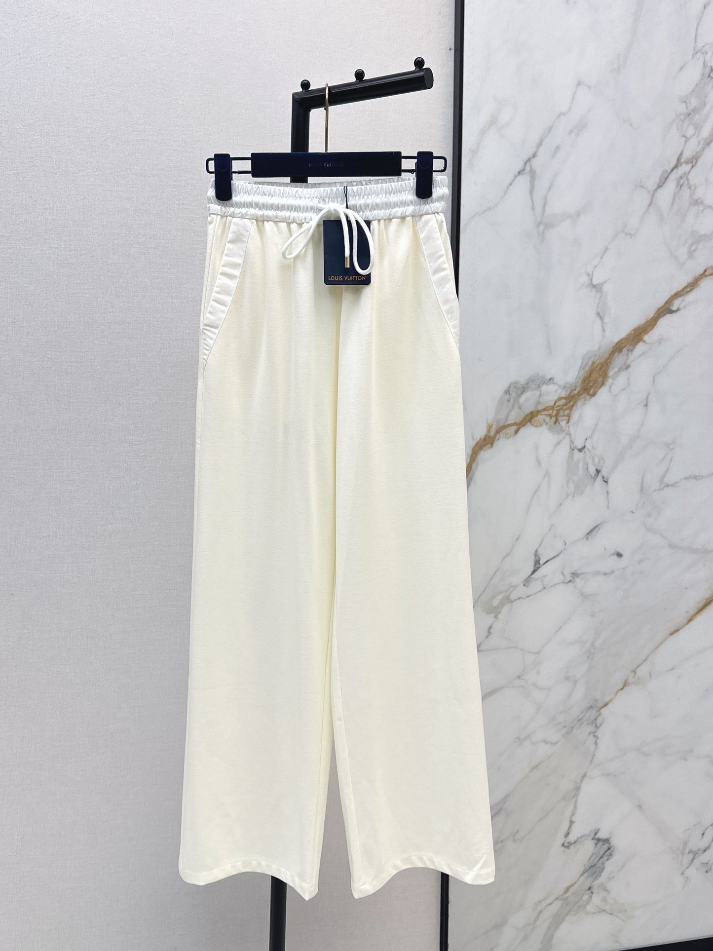 26ss Patchwork straight-leg pants