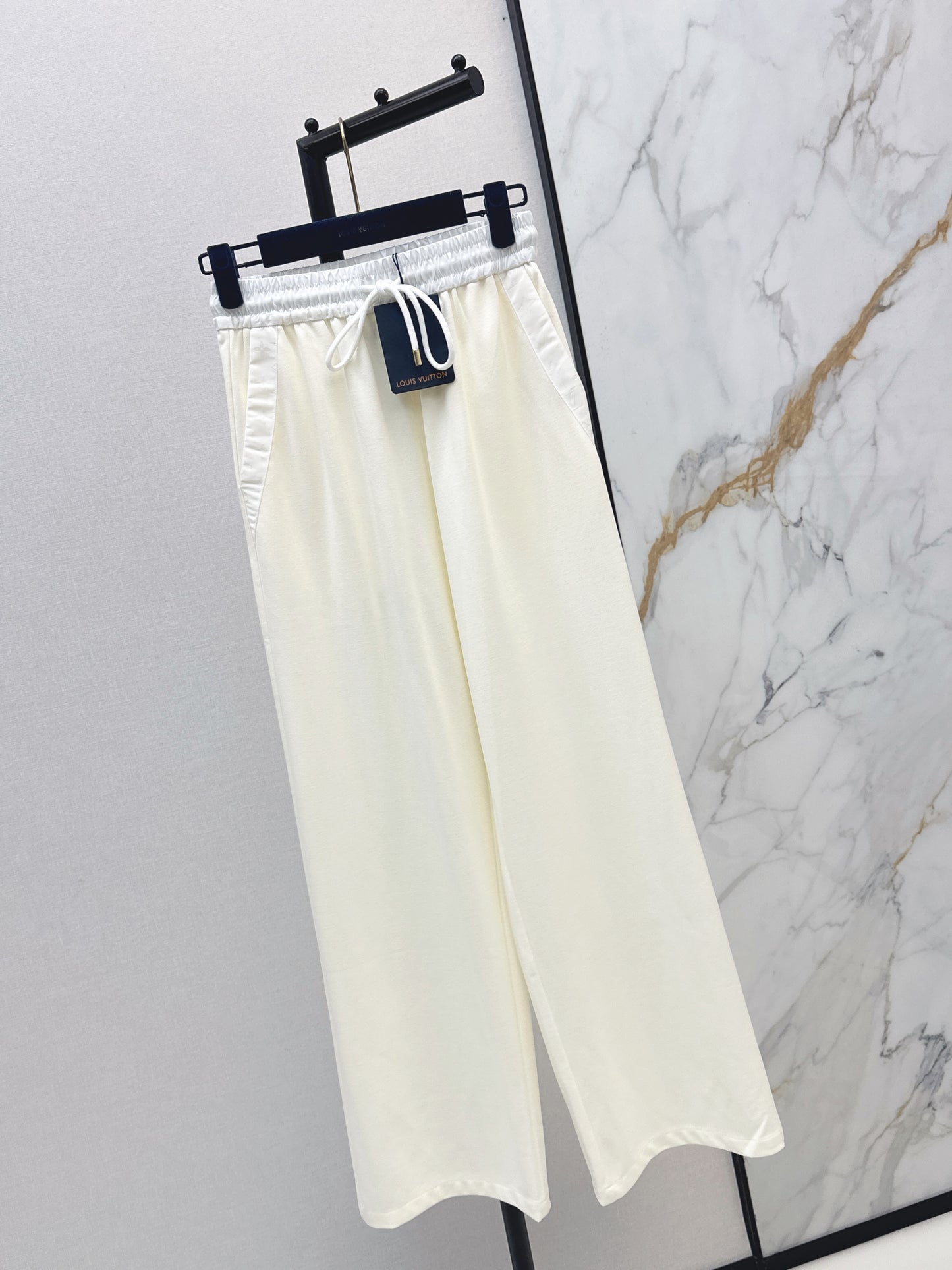 26ss Patchwork straight-leg pants