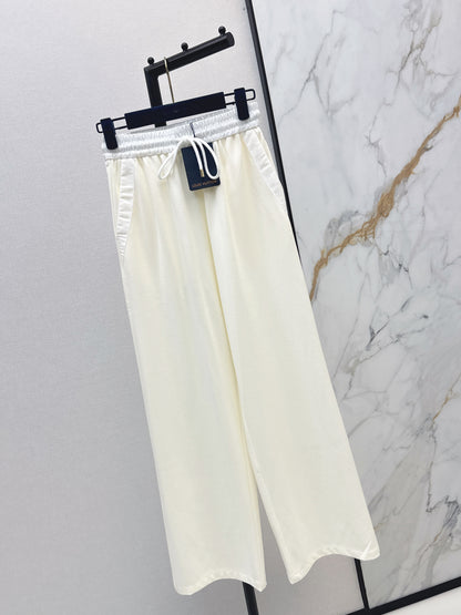 26ss Patchwork straight-leg pants