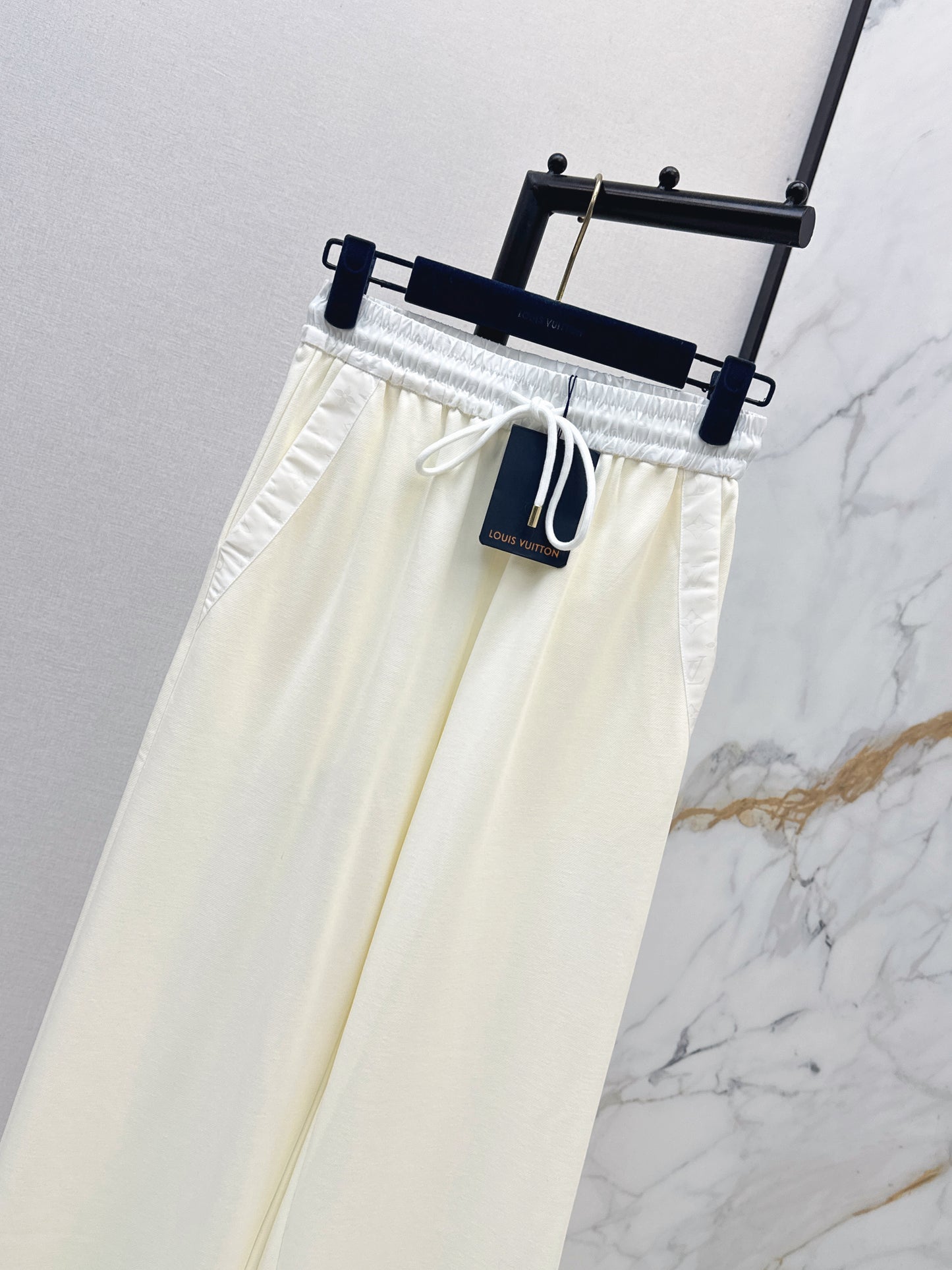 26ss Patchwork straight-leg pants