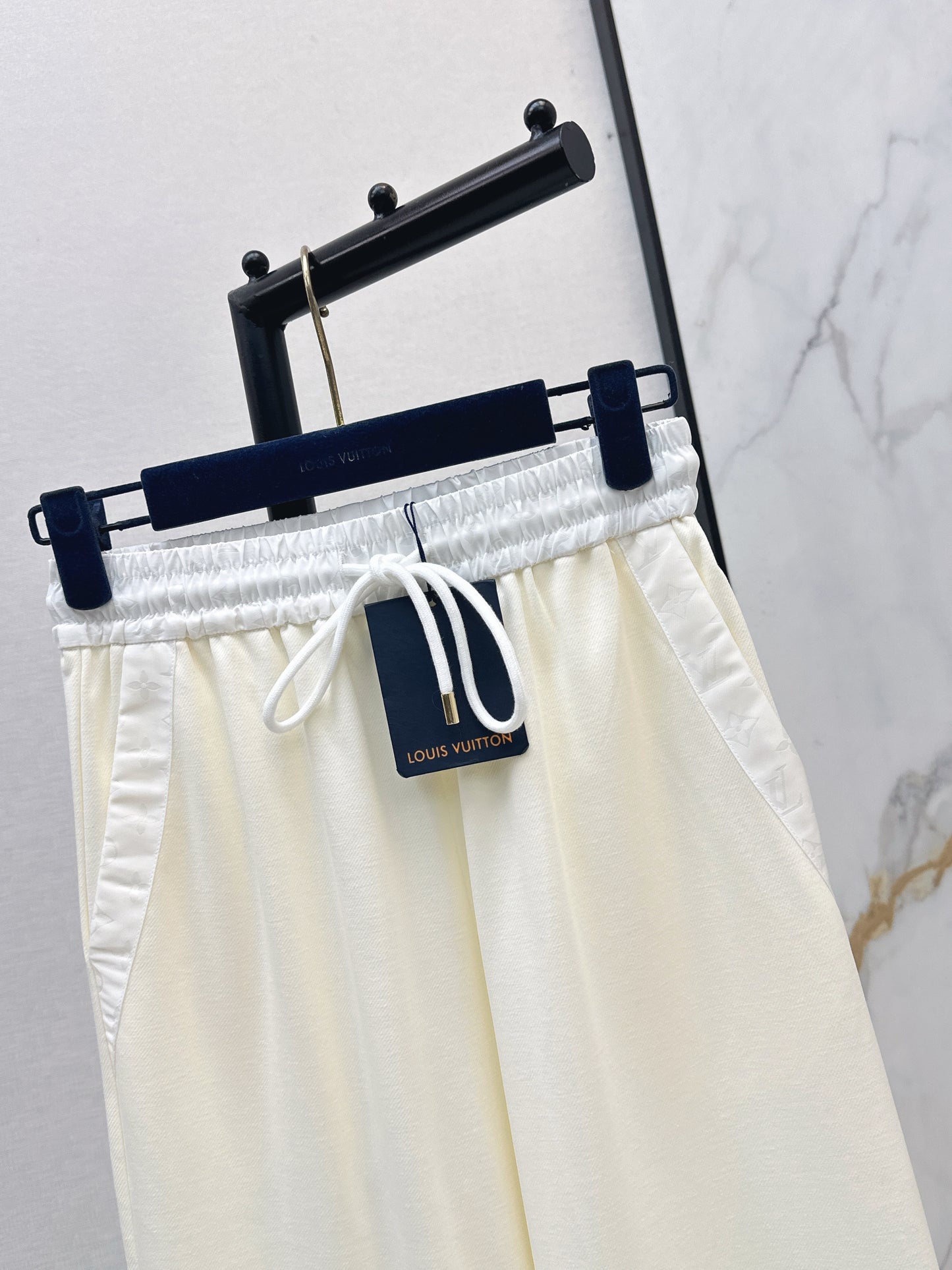 26ss Patchwork straight-leg pants