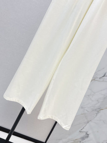 26ss Patchwork straight-leg pants