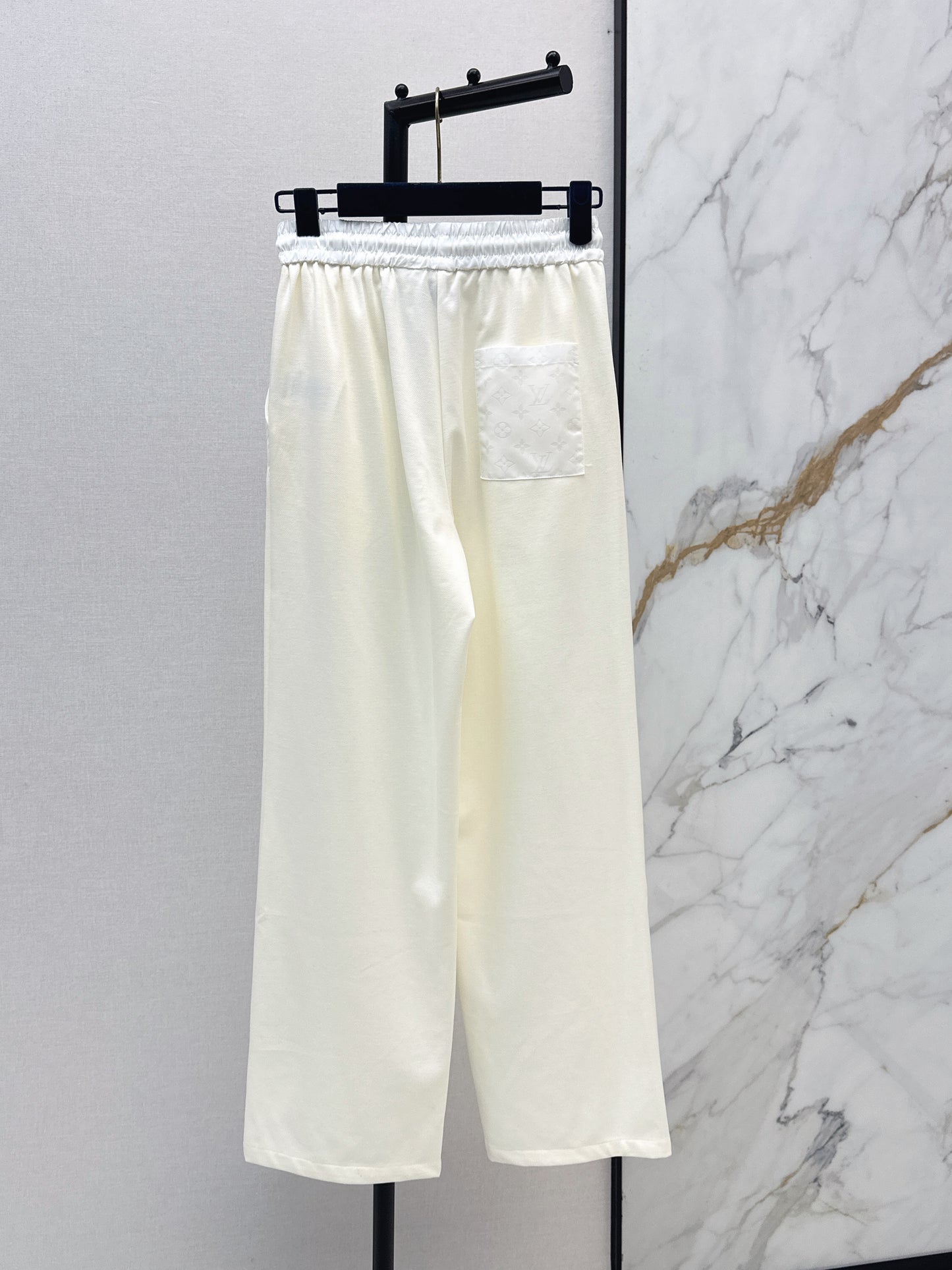 26ss Patchwork straight-leg pants