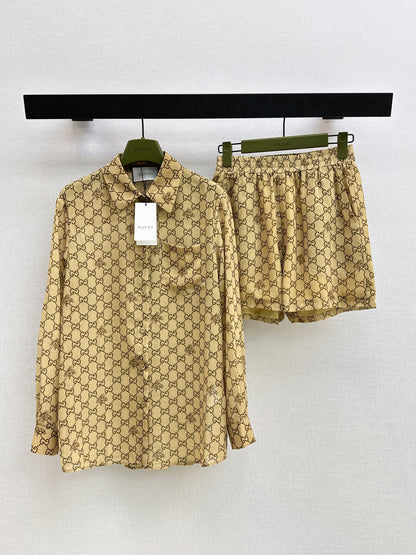 26ss G-patterned casual set