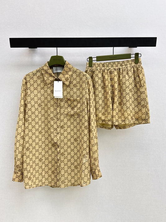 26ss G-patterned casual set