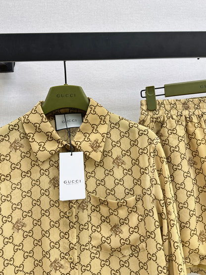 26ss G-patterned casual set