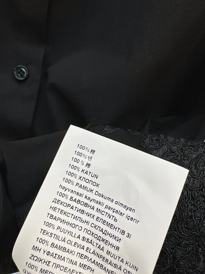 26ss Letter Embroidery Shirt