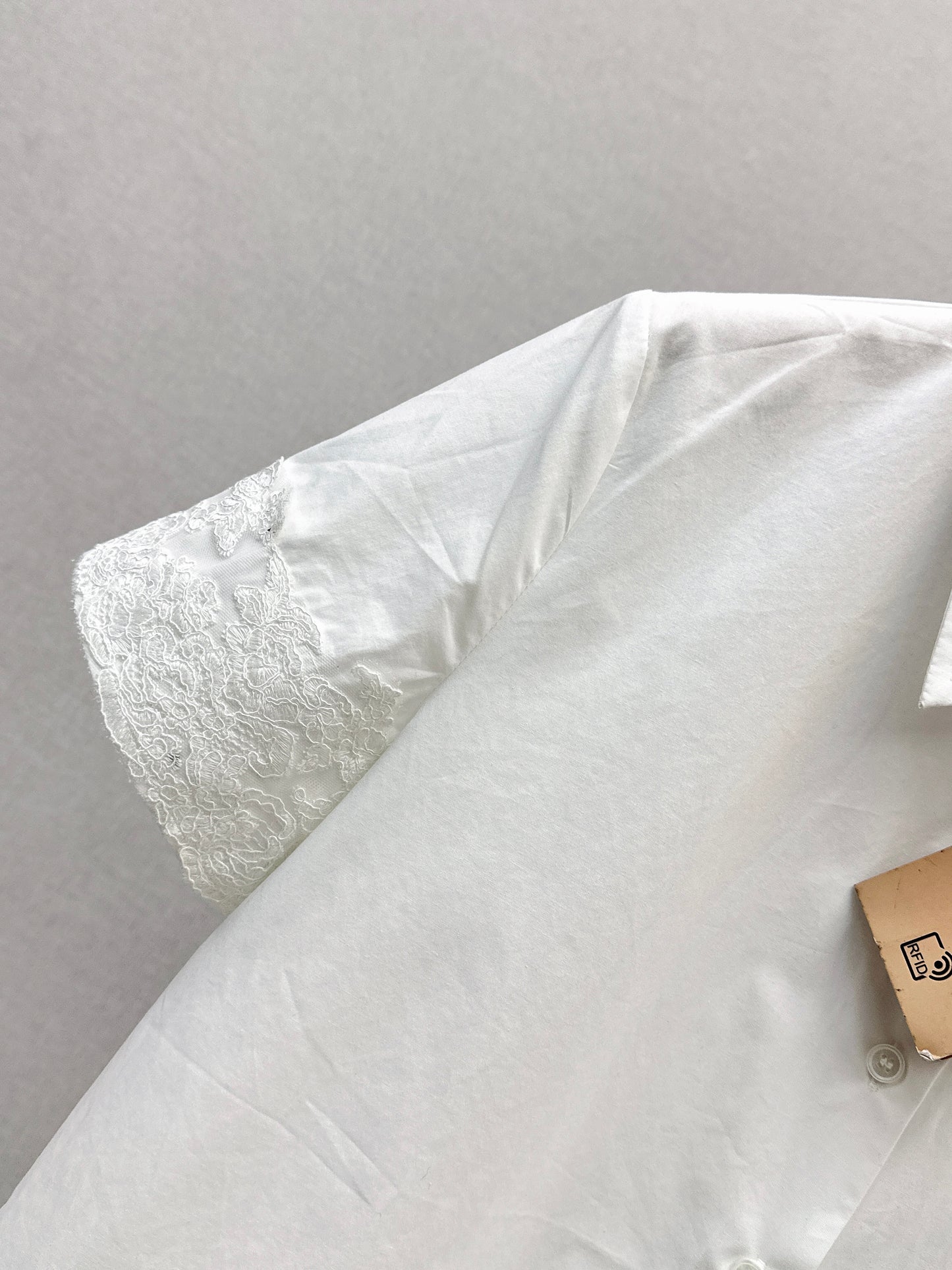26ss Letter Embroidery Shirt