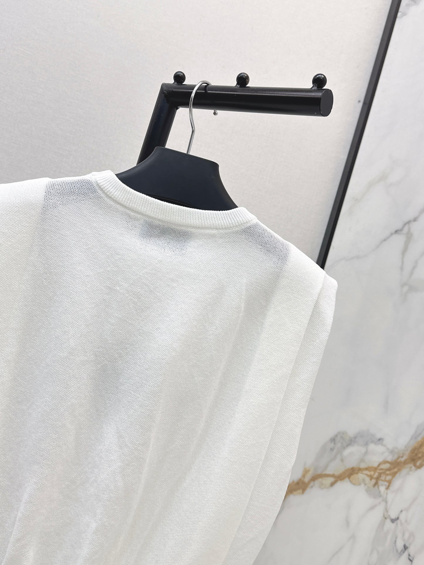 26ss Triangle logo embellished vest