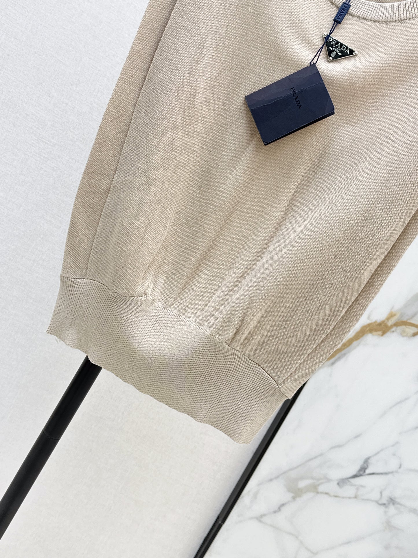 26ss Triangle logo embellished vest