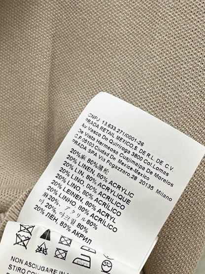 26ss Triangle logo embellished vest