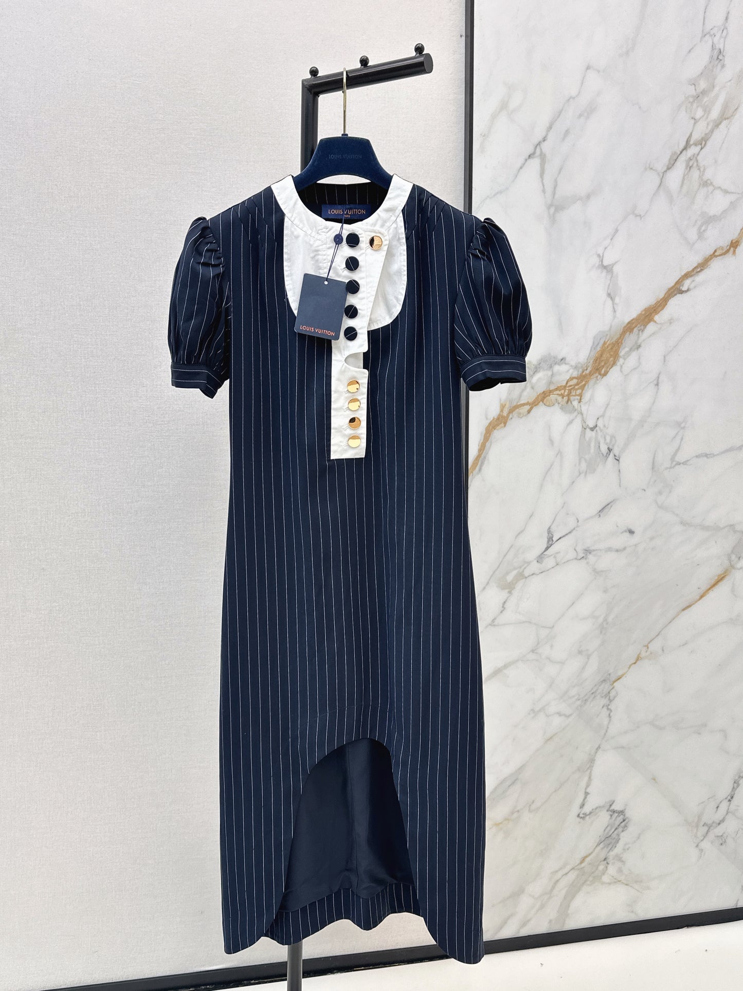 26ss Striped Maxi Dress