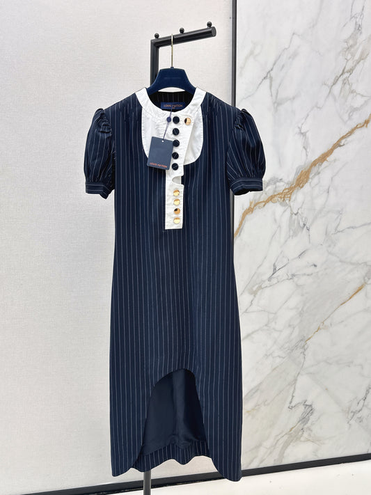 26ss Striped Maxi Dress