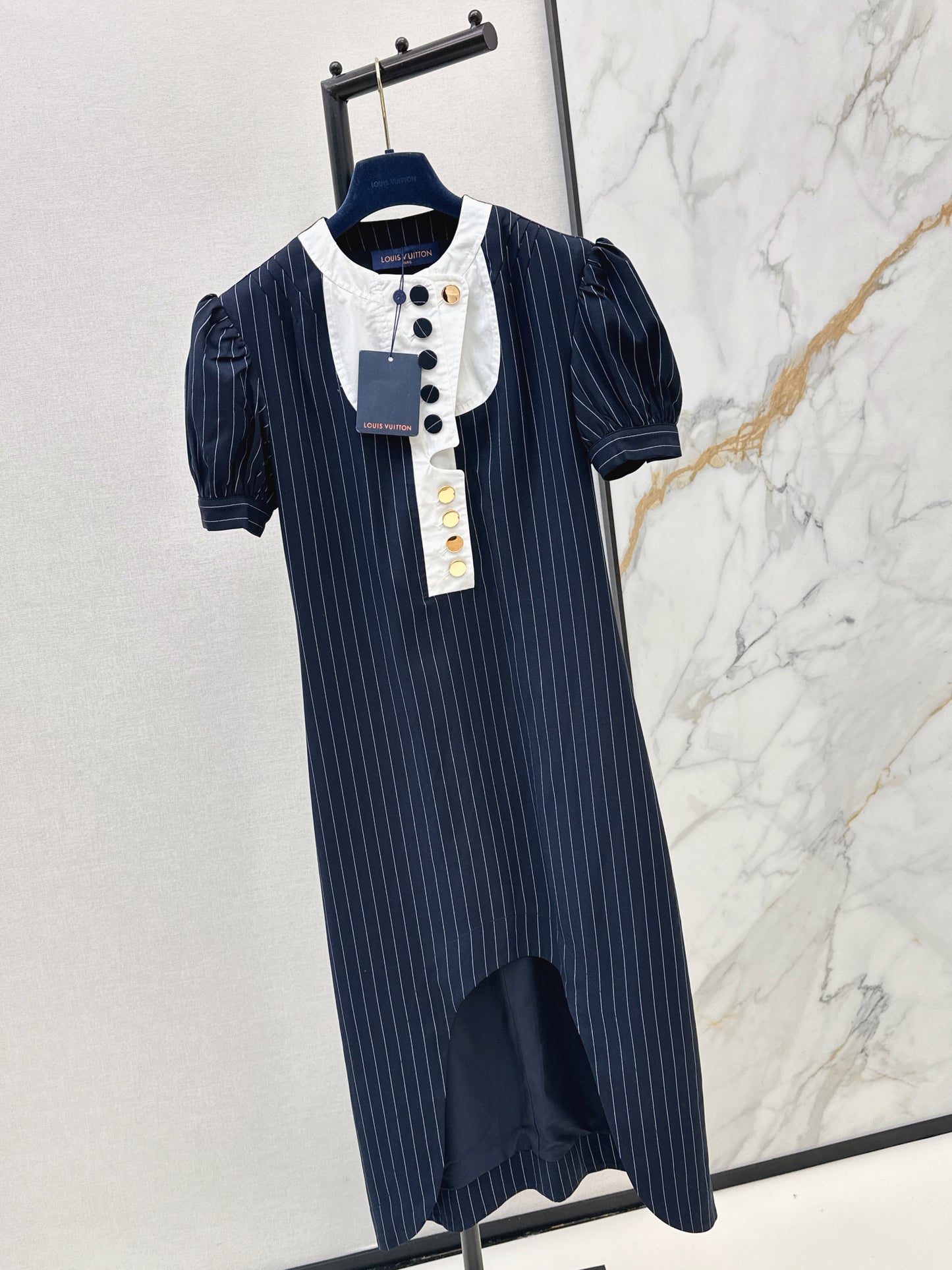 26ss Striped Maxi Dress