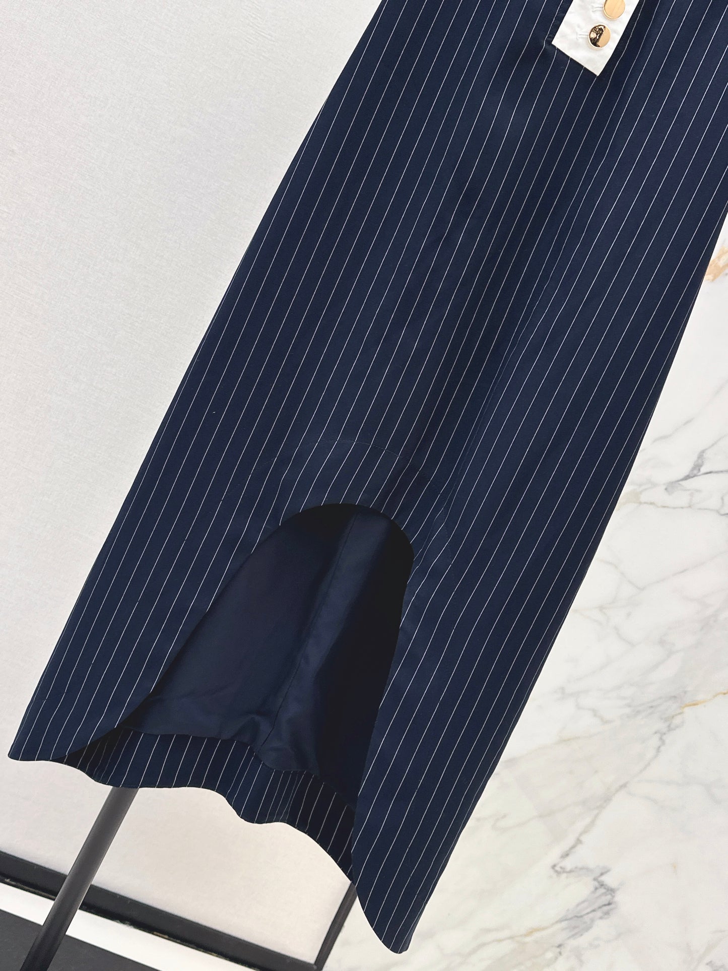 26ss Striped Maxi Dress