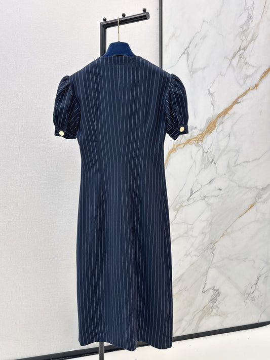 26ss Striped Maxi Dress