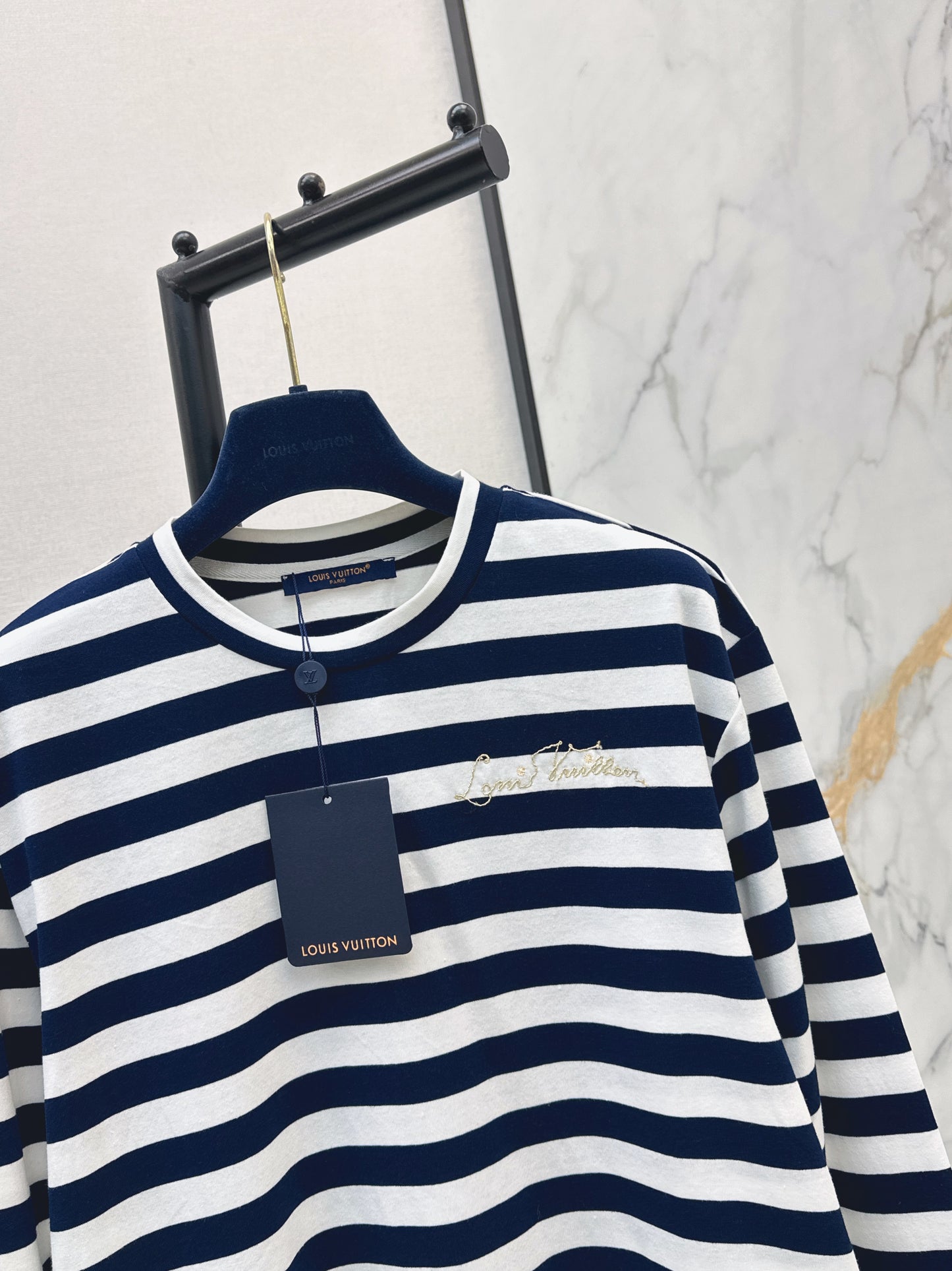 26ss Striped long-sleeved shirt