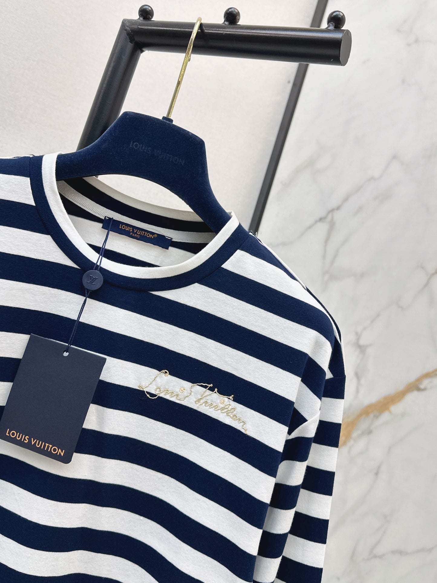 26ss Striped long-sleeved shirt