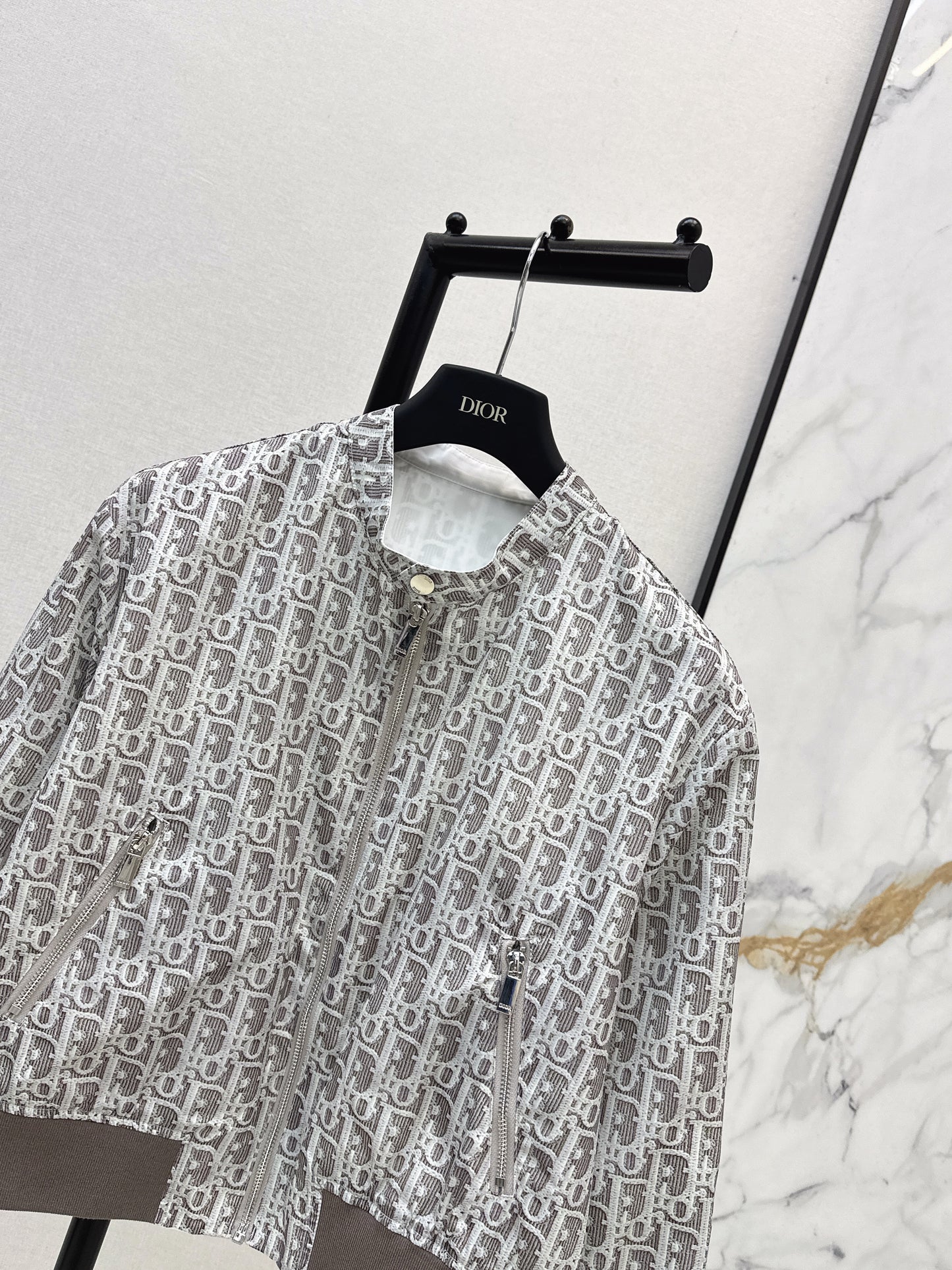 26ss Reversible Stand Collar Jacket