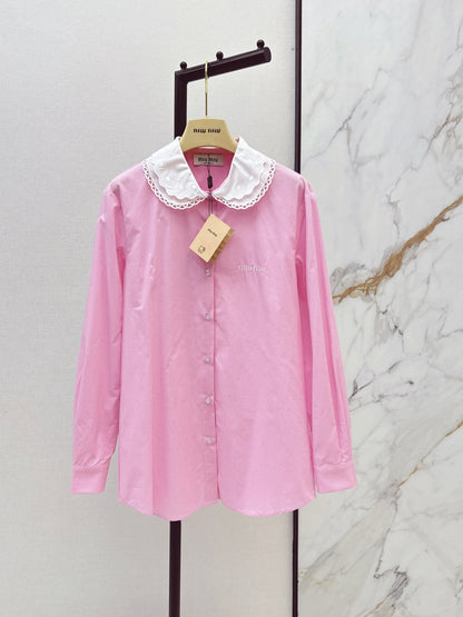 26ss Peter Pan Collar Shirt