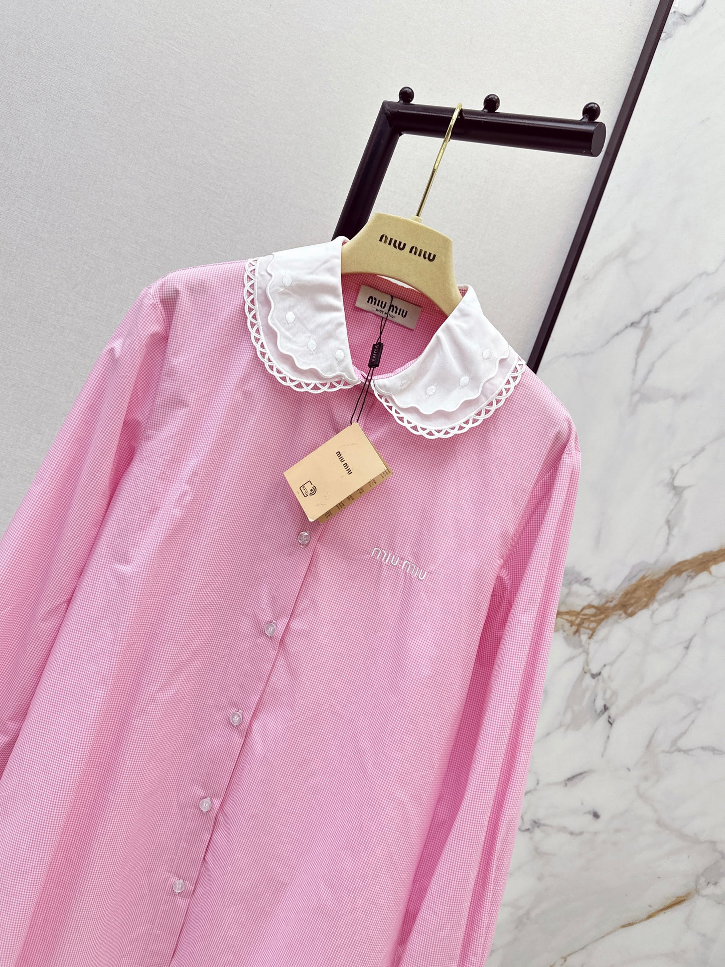 26ss Peter Pan Collar Shirt