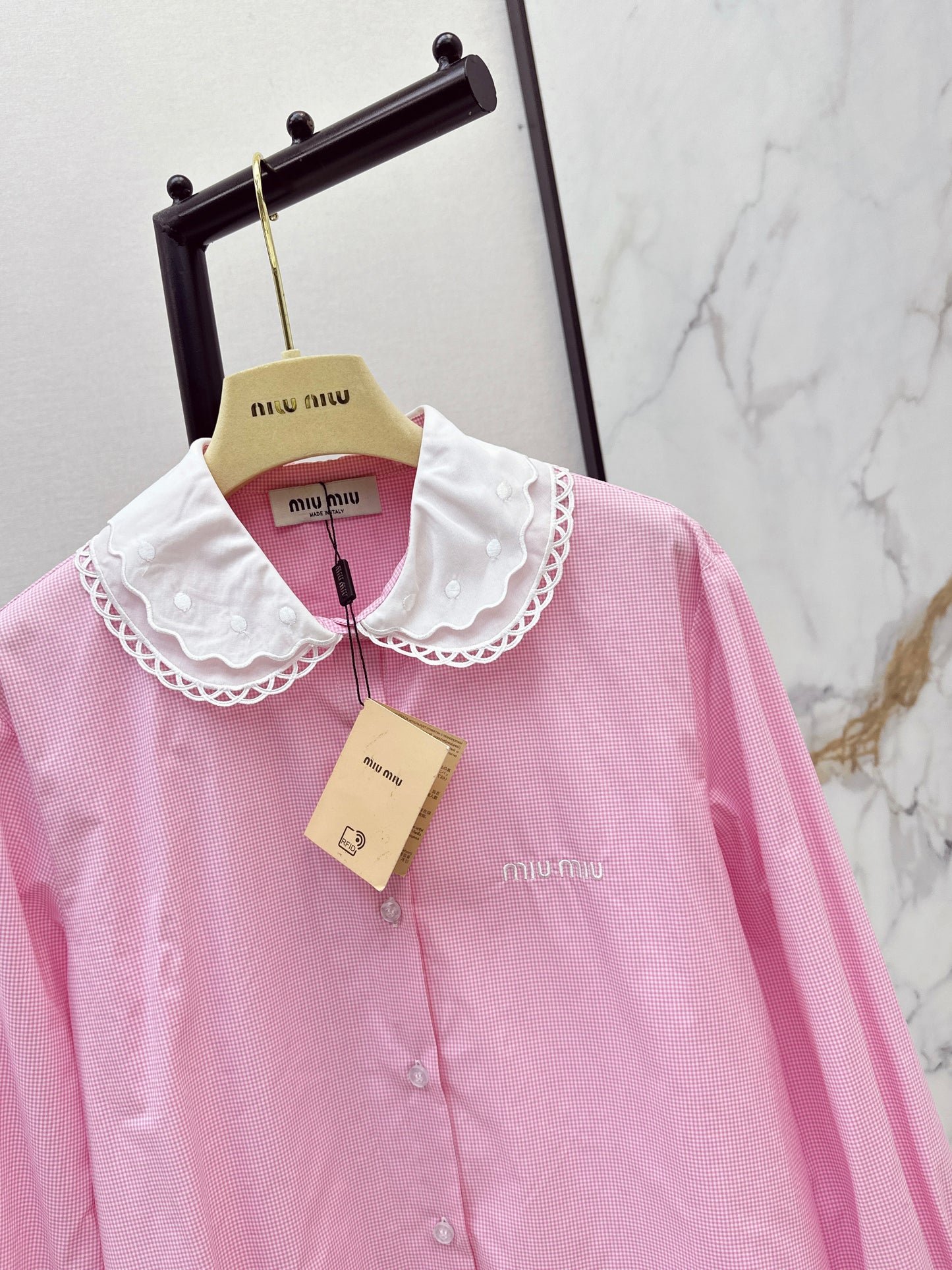 26ss Peter Pan Collar Shirt