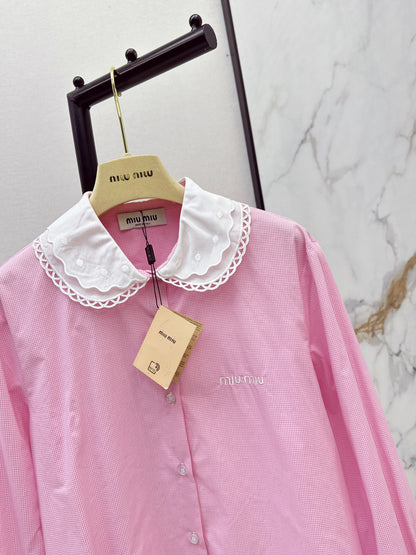 26ss Peter Pan Collar Shirt