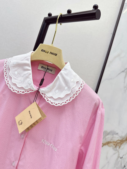 26ss Peter Pan Collar Shirt