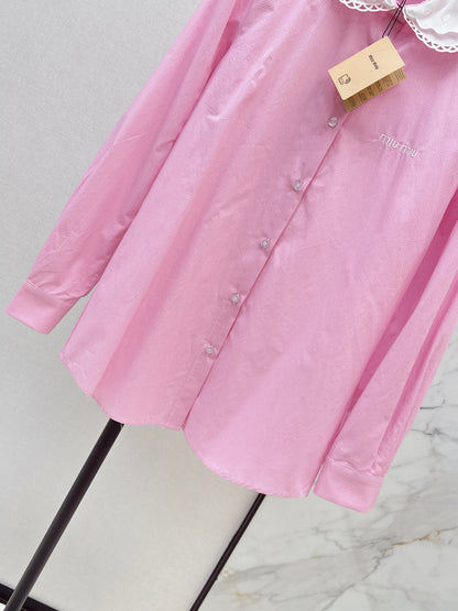 26ss Peter Pan Collar Shirt