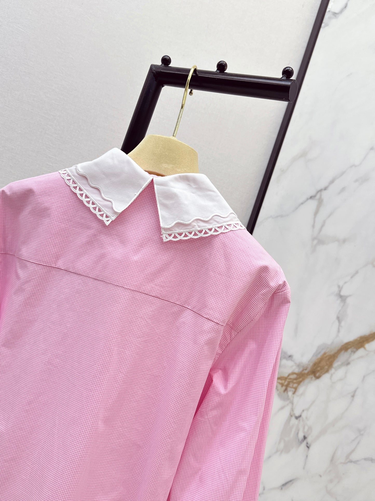 26ss Peter Pan Collar Shirt
