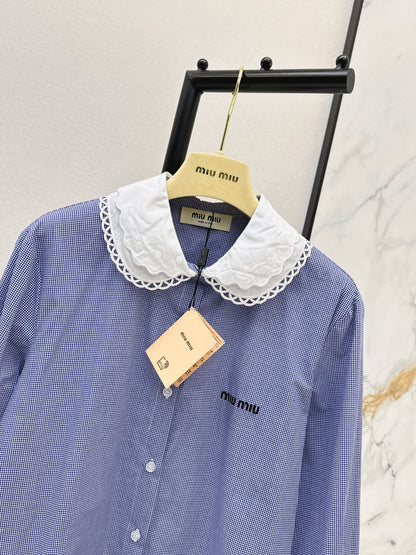 26ss Peter Pan Collar Shirt