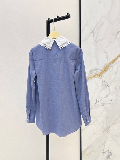 26ss Peter Pan Collar Shirt