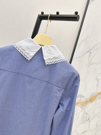 26ss Peter Pan Collar Shirt