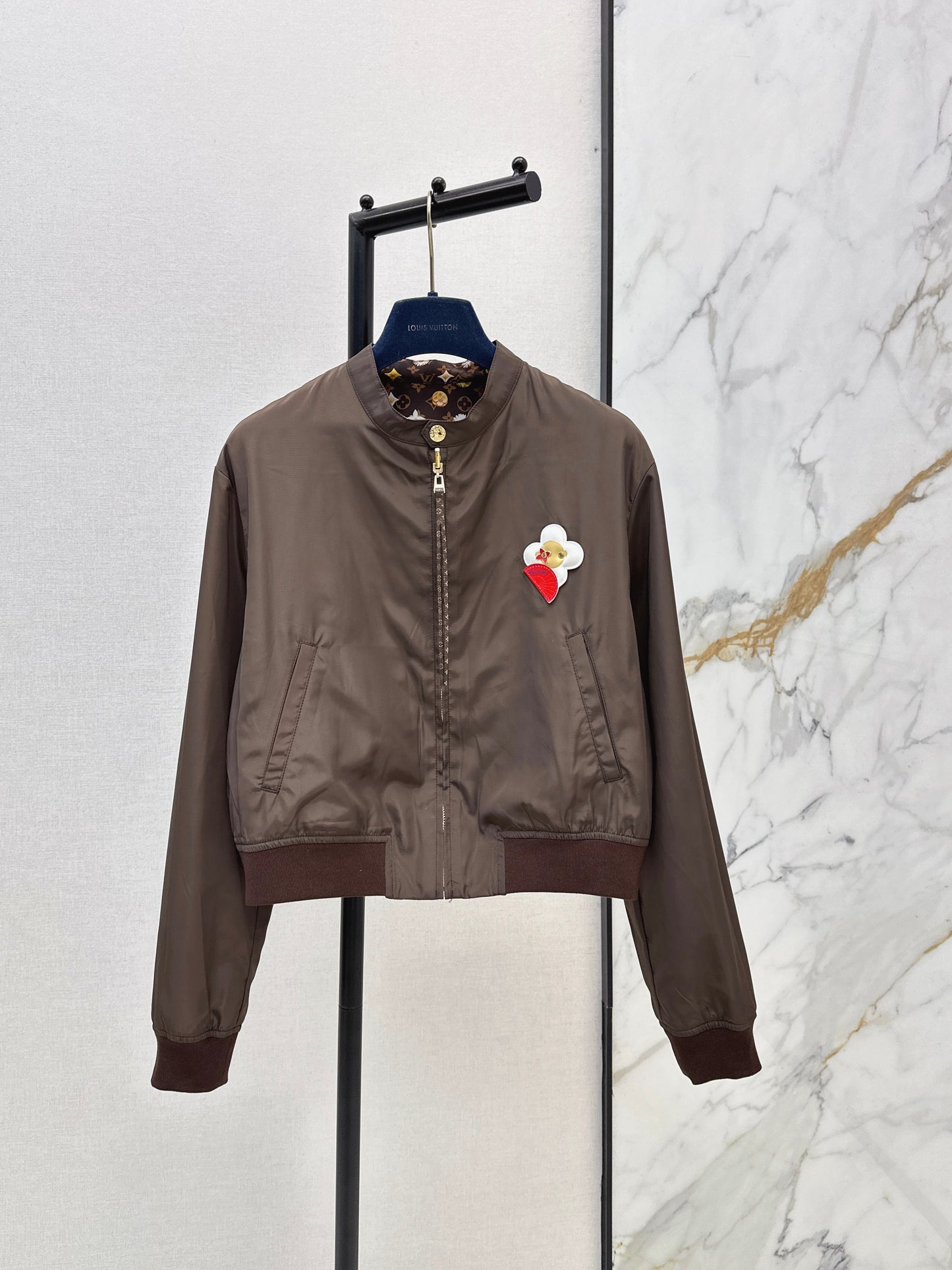26ss Reversible Stand Collar Jacket