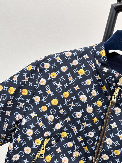 26ss Reversible Stand Collar Jacket