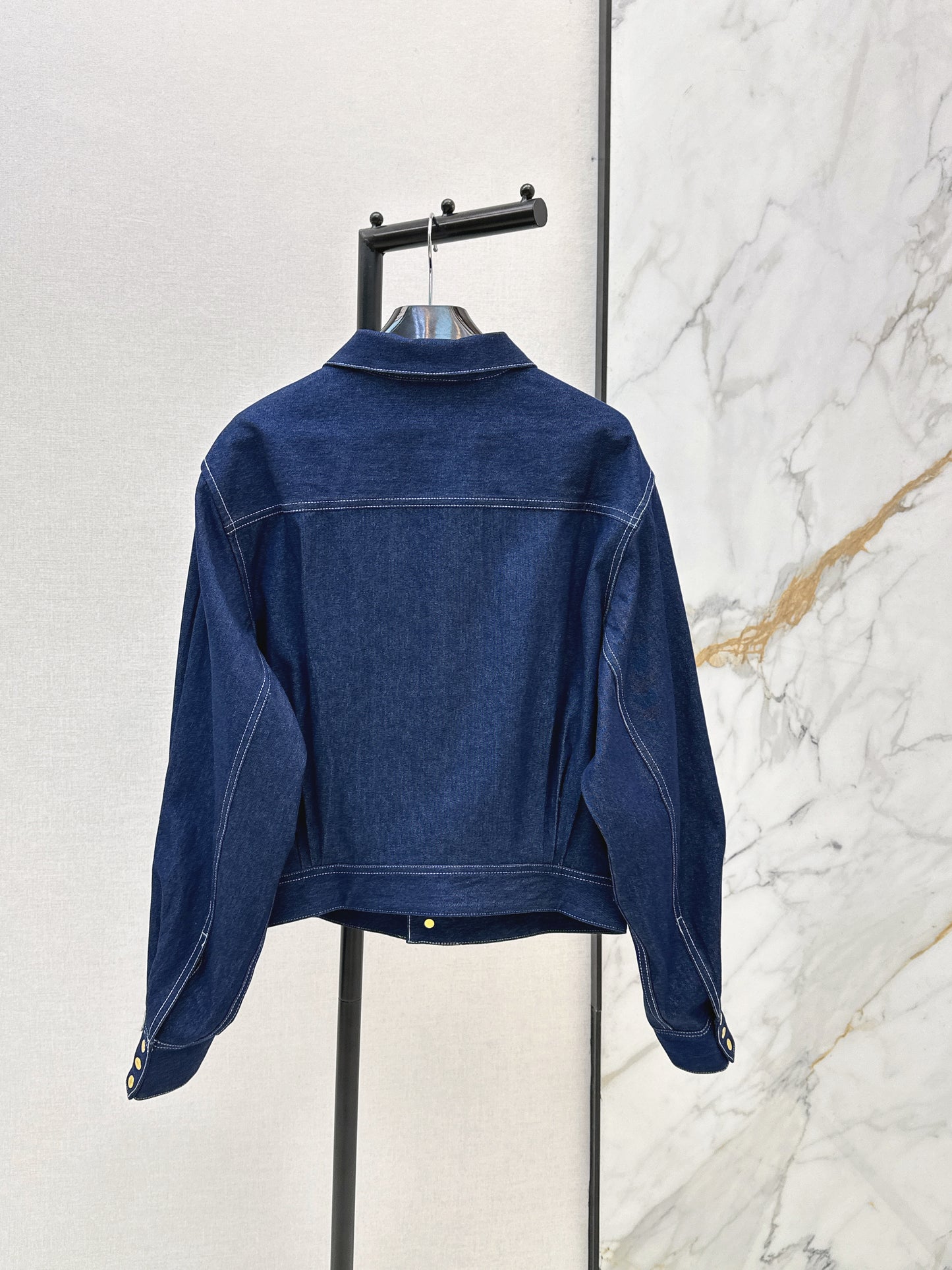 26ss Triangle Pocket Denim Jacket