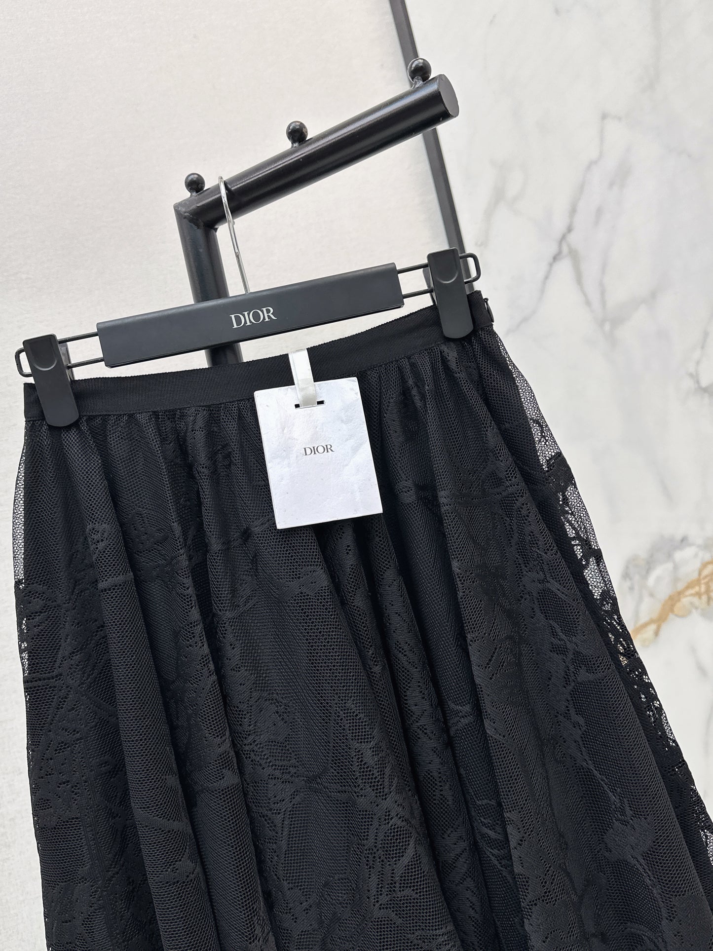 26ss Jacquard Lace Long Skirt