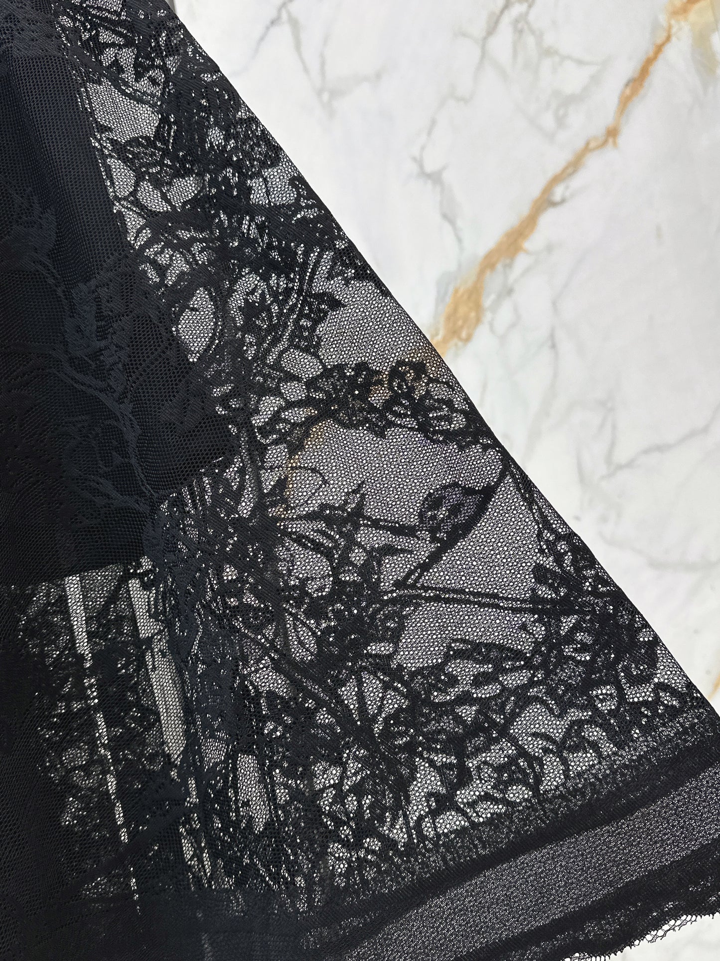 26ss Jacquard Lace Long Skirt
